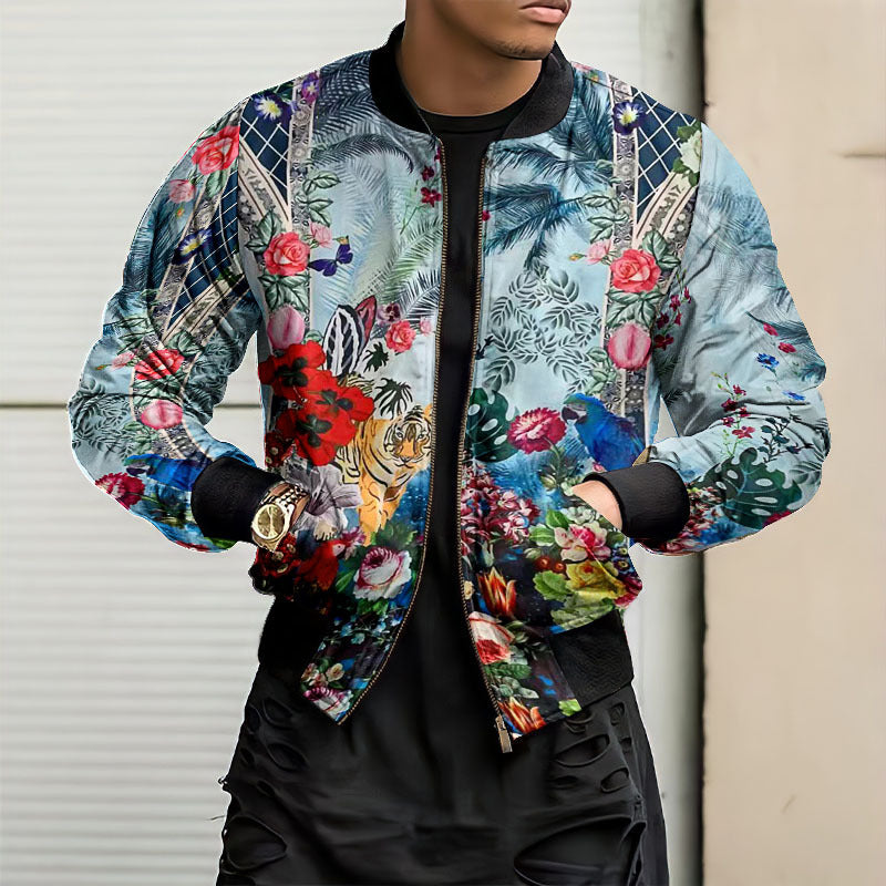 Fleece Windbreaker in verschiedenen Mustern