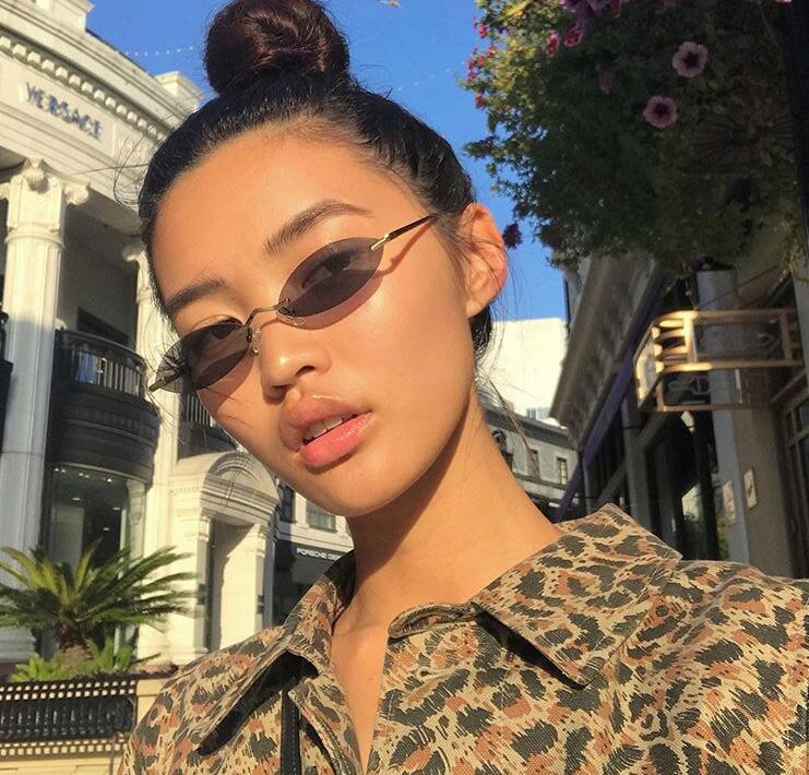 Sonnenbrille Rahmenlos