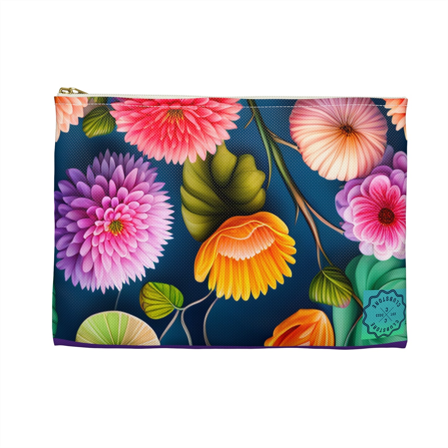 Kulturtasche mit  Blumenmuster