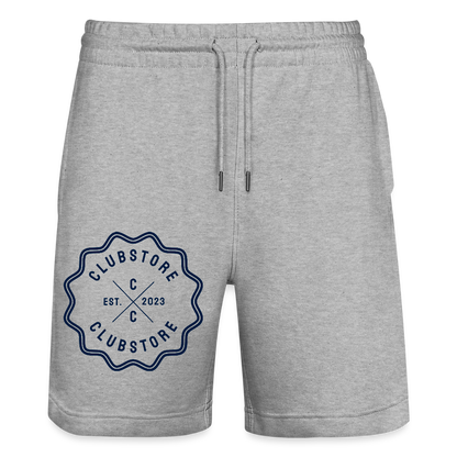 Unisex Joggingshorts - Grau meliert