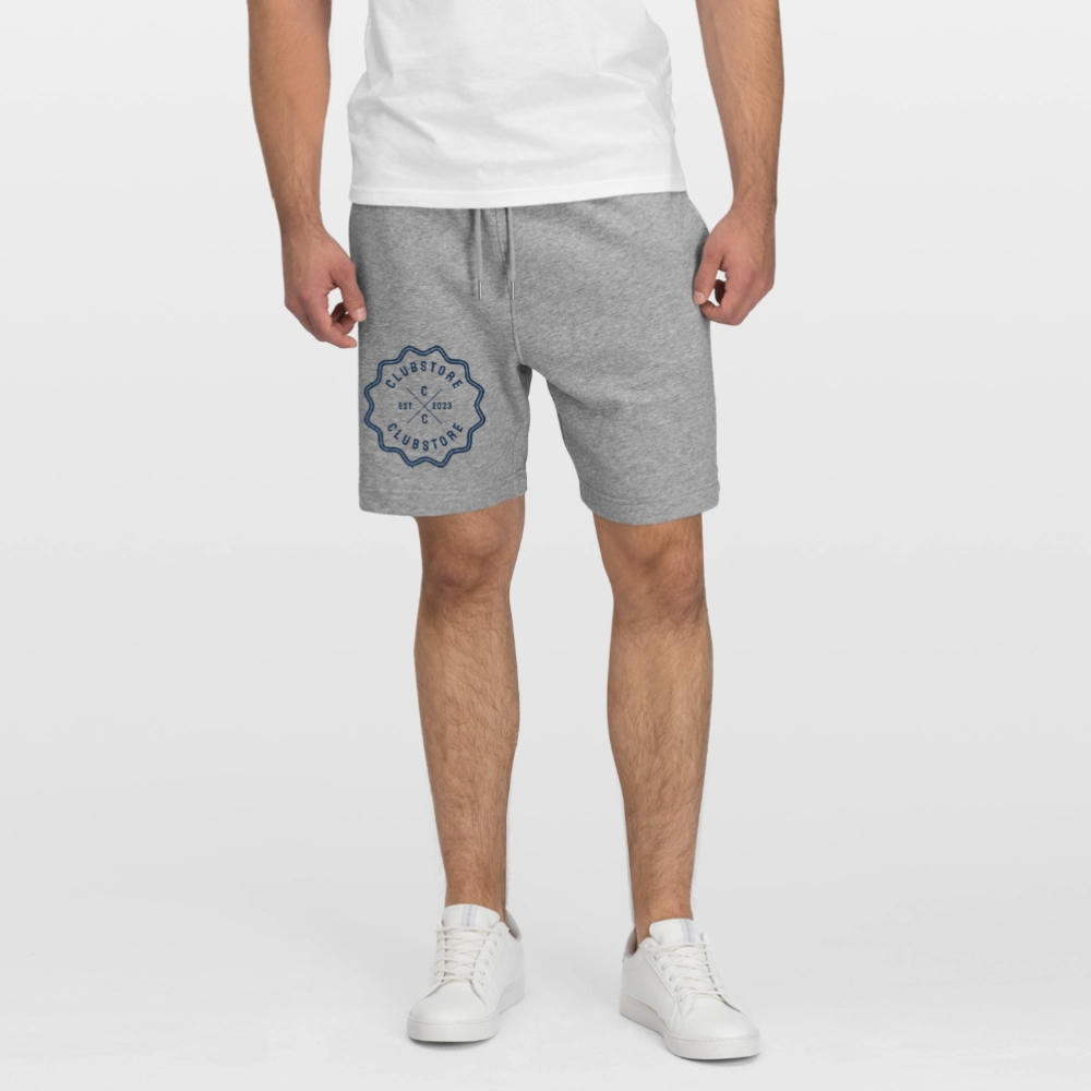 Unisex Joggingshorts - Grau meliert