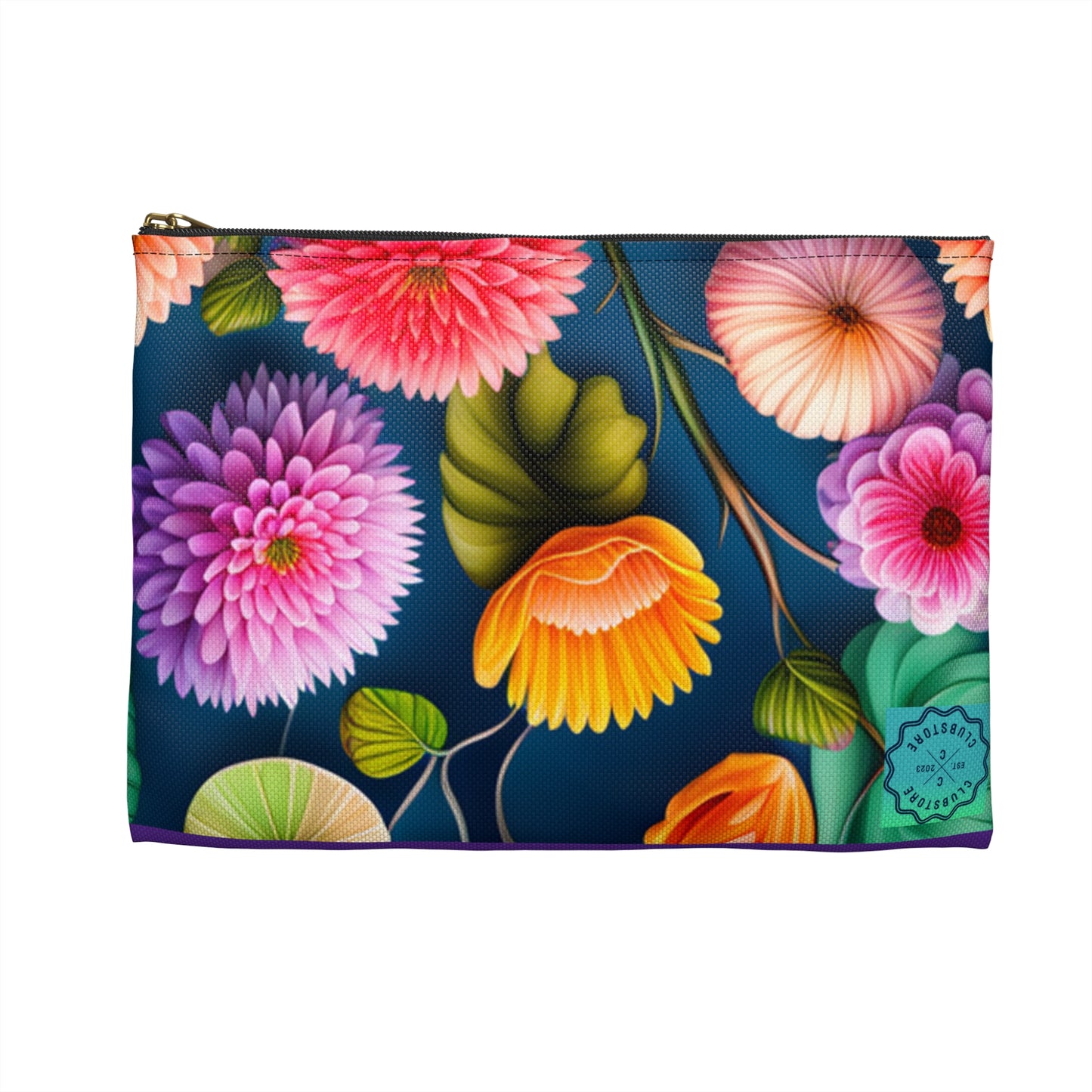 Kulturtasche mit  Blumenmuster
