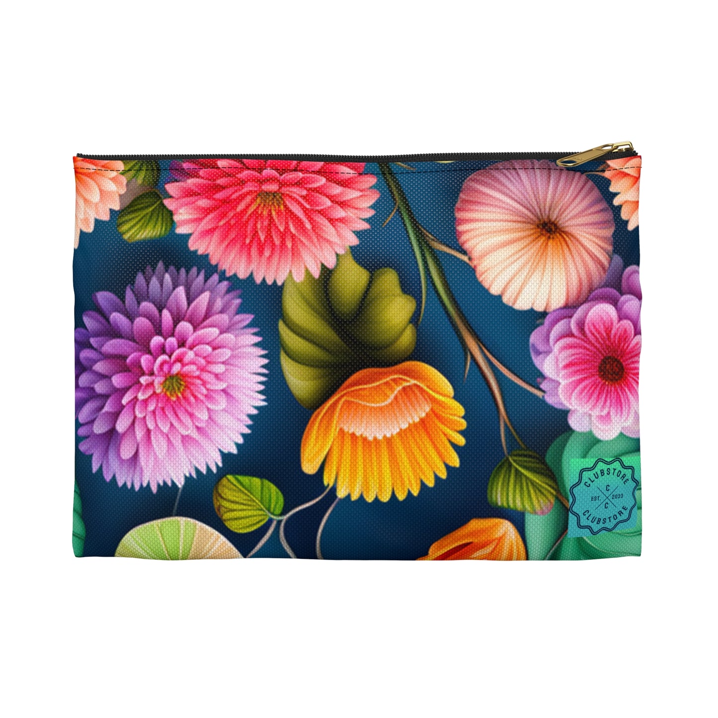 Kulturtasche mit  Blumenmuster