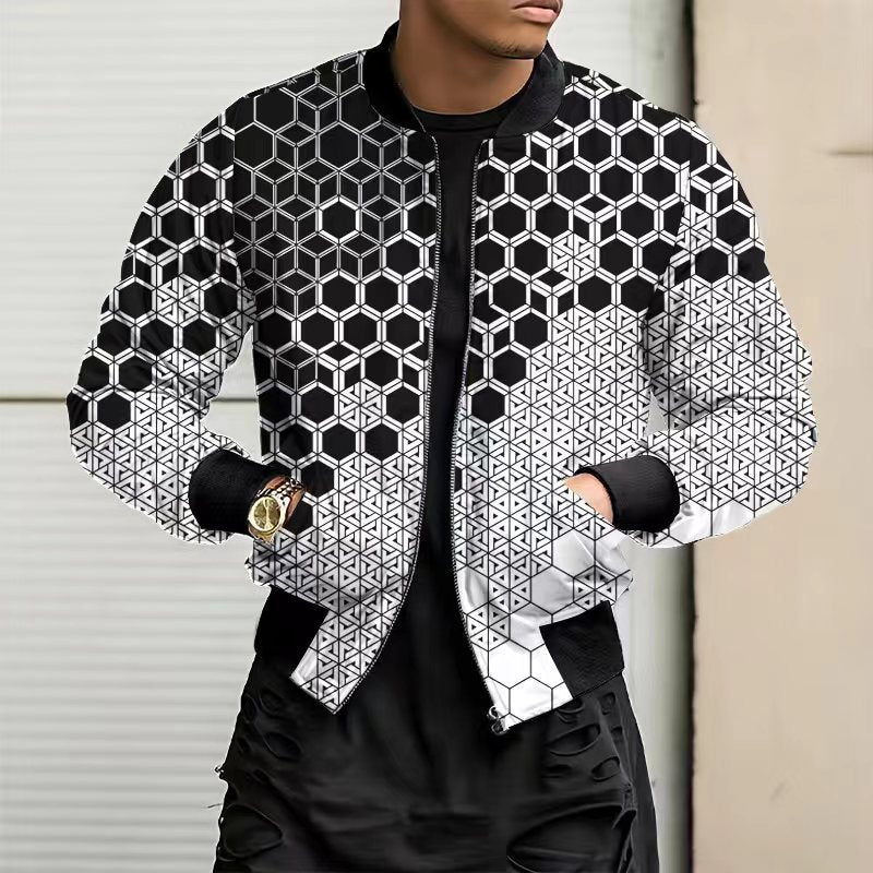 Fleece  Windbreaker  in verschiedenen Mustern