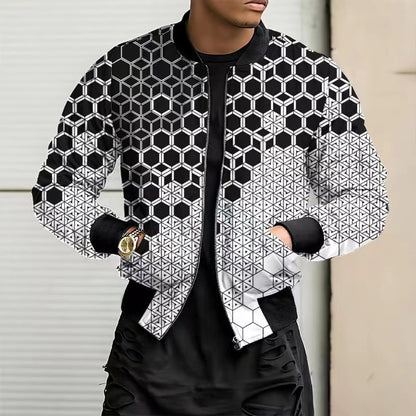 Fleece  Windbreaker  in verschiedenen Mustern