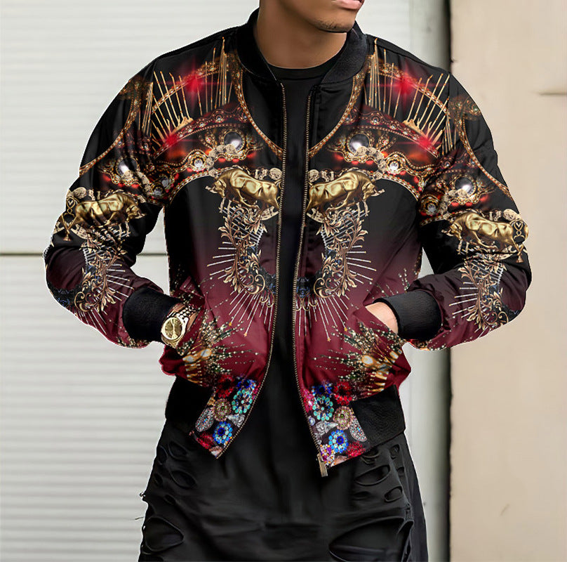 Fleece  Windbreaker  in verschiedenen Mustern