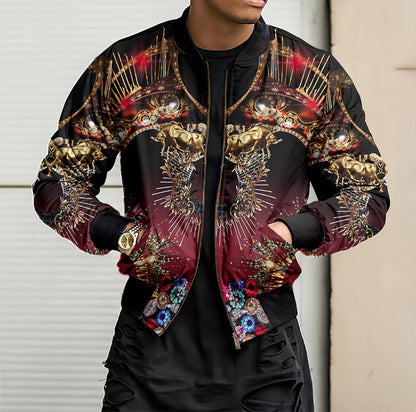 Fleece  Windbreaker  in verschiedenen Mustern