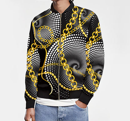 Fleece  Windbreaker  in verschiedenen Mustern