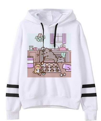 Süßer Katzen Hoodie