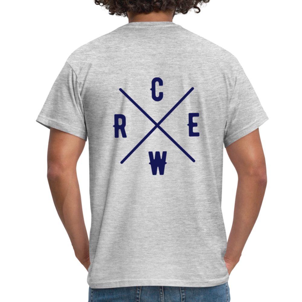 Männer-ClubStore Crew - Grau meliert